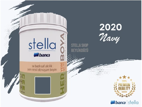 Stella Su Bazlı Akrilik Boya Navy ürün görseli 1