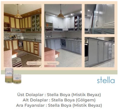 Stella Su Bazlı Akrilik Boya Gölgem - Resim 2