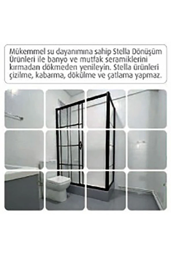 Stella Boya Banyo Zemin Ve Duvar Boyama Seti 2 Lt ürün görseli 1