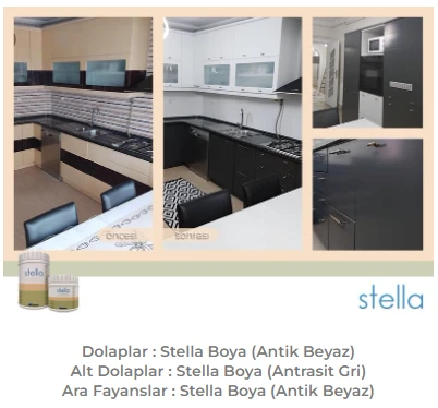 Stella Saf Akrilik Boya Seti 1 Lt - Resim 5