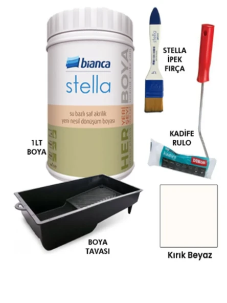 Stella Saf Akrilik Boya Seti 1 Lt - Resim 4