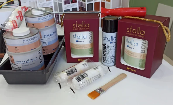 Stella Boya Banyo Zemin Ve Duvar Boyama Seti 2 Lt ürün görseli 1