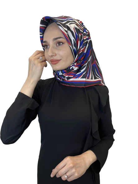 Quare Rayon Tivil Eşarp Desenli Rayon Eşarp 1070  SAKS ürün görseli 1