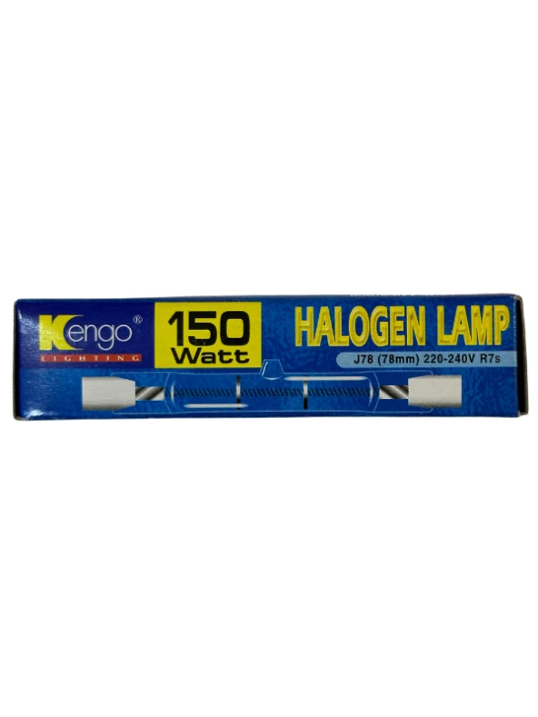 Kengo 150W Sarı Işık R7s Duylu Dim Edilebilir Çubuk Halojen Ampul ürün görseli 1