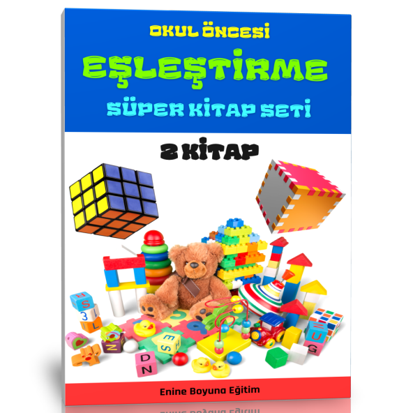 Okul Öncesi EŞLEŞTİRME Süper Kitap Seti (2 Kitap) ürün görseli 1