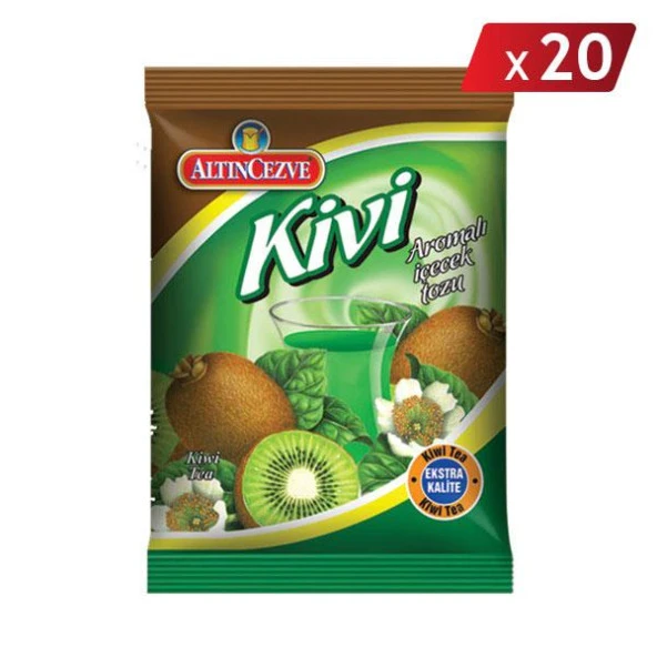 Altıncezve Kivi Aromalı İçecek Tozu 250 Gr - 20Lİ PAKET ürün görseli 1