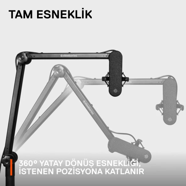 SteelSeries Alias Mikrofon Boom Kolu - Resim 3
