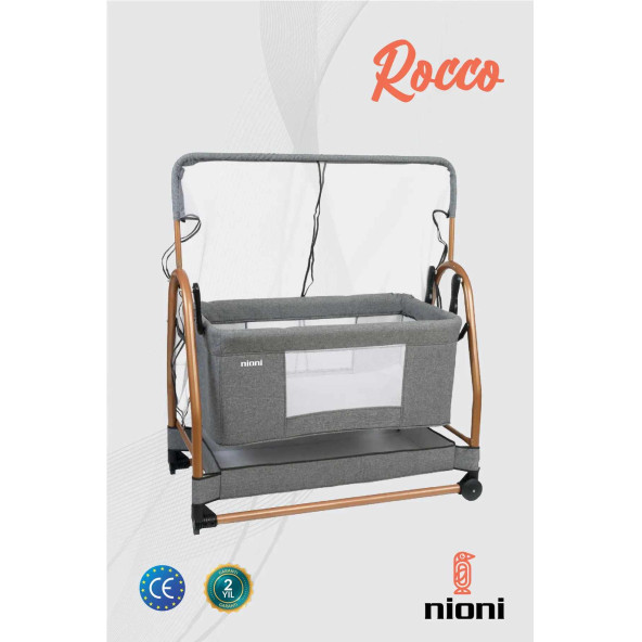 NİONİ ROCCO GRİ BEŞİK ürün görseli 1