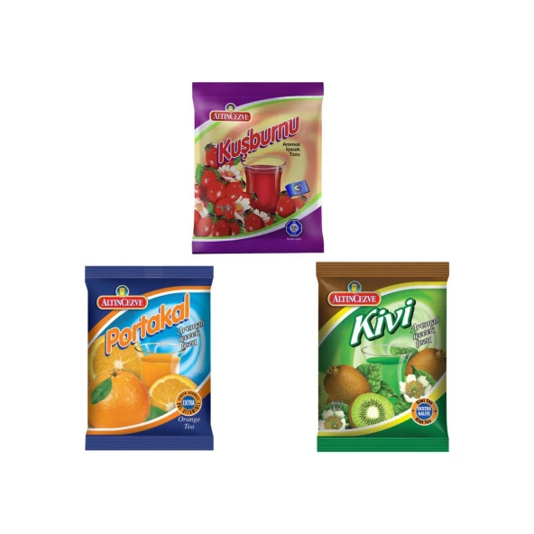 Altıncezve Kivi-Portakal-Kuşburnu Aromalı Içecek Tozu 250 Gr - 3 LÜ PAKET ürün görseli 1