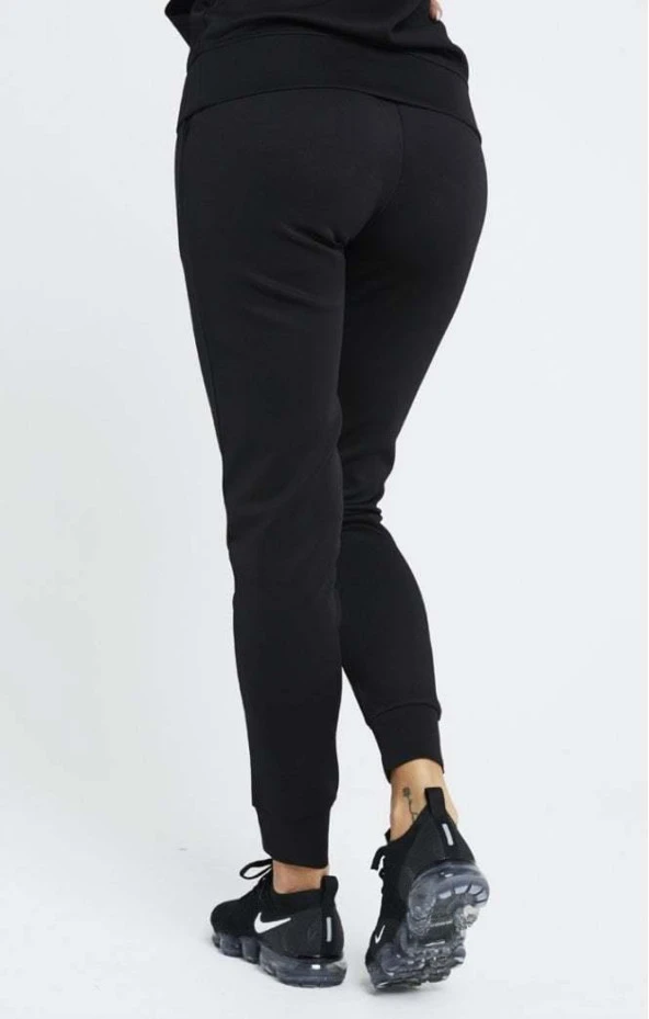 SikSilk Poly Jogger - Black - Resim 4