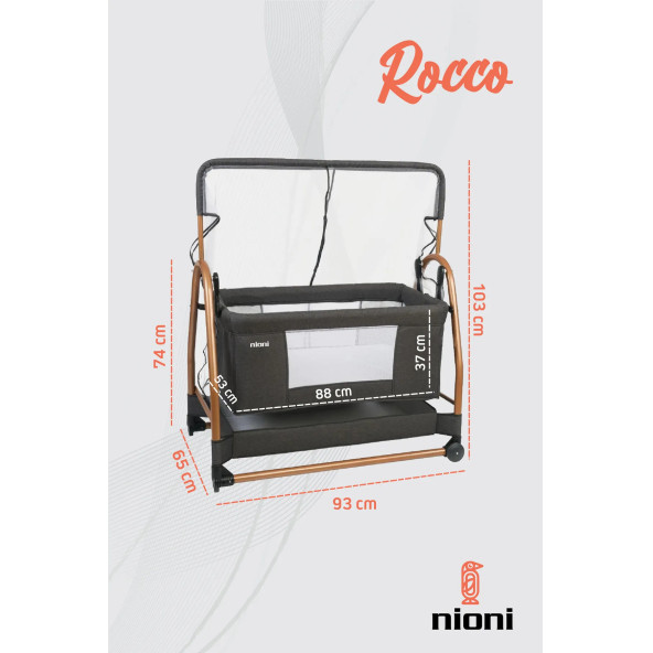 NİONİ ROCCO FÜME BEŞİK ürün görseli 1