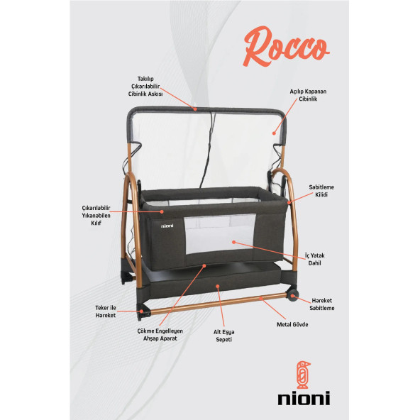 NİONİ ROCCO FÜME BEŞİK - Resim 3