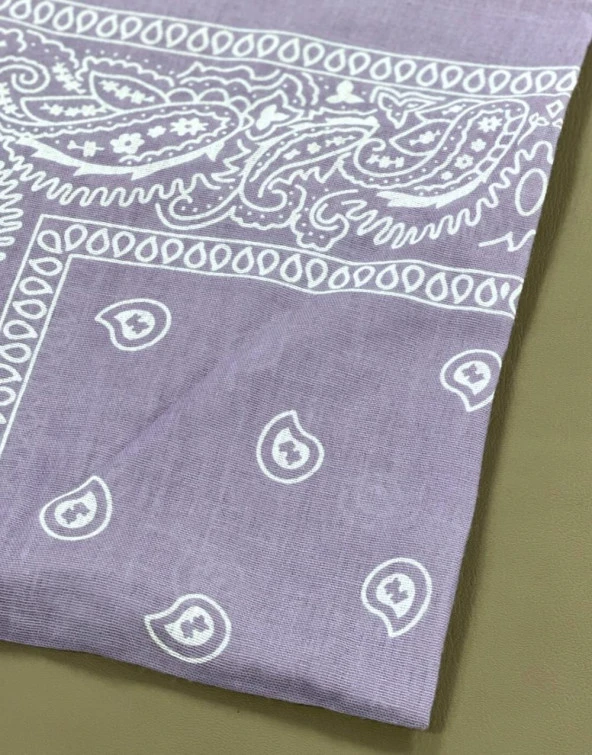 2 Pac Premium Bandana Lila - Resim 2