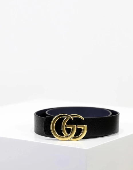 Özel Koleksiyon - GG Gold Deri Erkek Kemer ürün görseli 1