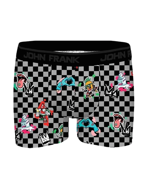 John Frank King Checker Erkek Boxer ürün görseli 1
