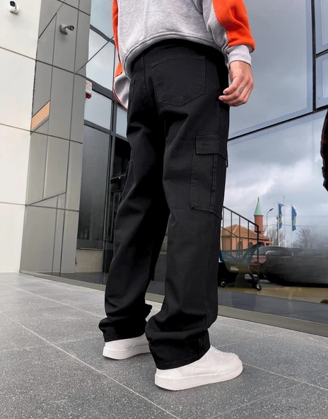 Premium Baggy Kargo Pantolon - Resim 3