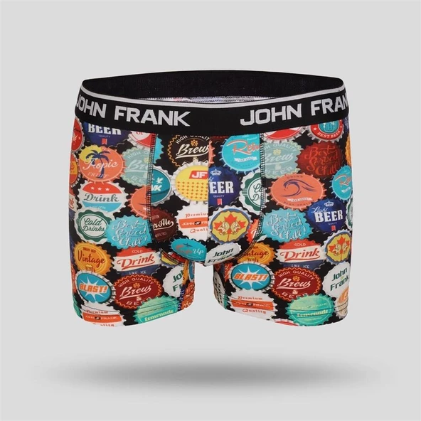John Frank Dijital Erkek Boxer-Beercap ürün görseli 1