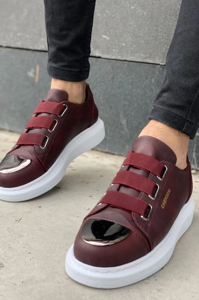 CH251 BT Erkek Ayakkabı BORDO - Resim 3