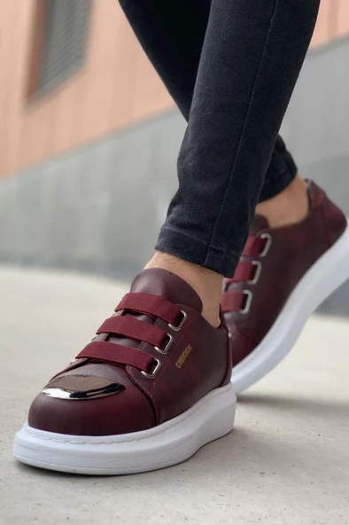 CH251 BT Erkek Ayakkabı BORDO - Resim 2