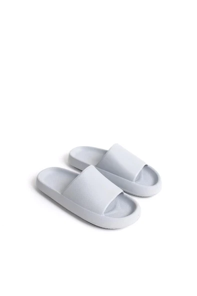 Streetstyle Poliüretan Unisex Terlik GRI ürün görseli 1