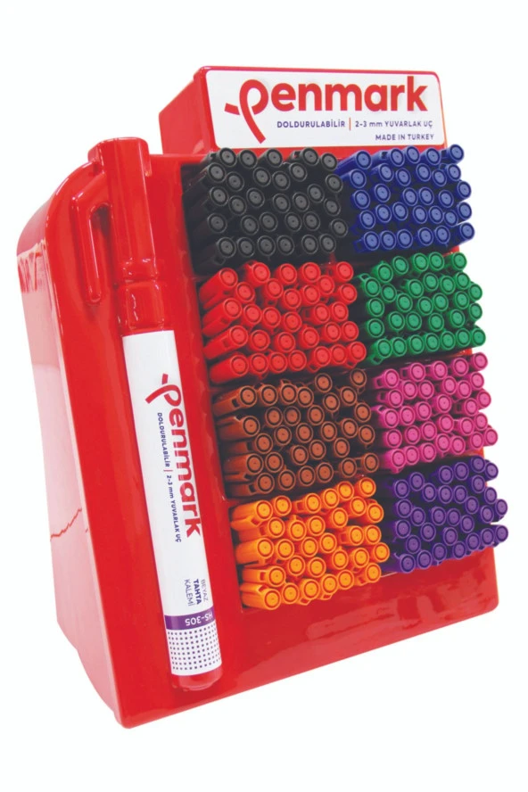 Penmark Beyaz Tahta Kalemi Doldurulabilir – Pembe - Resim 3