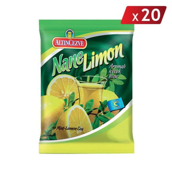Altıncezve Nane Limon Aromalı İçecek Tozu 250 Gr - 20Lİ PAKET ürün görseli 1