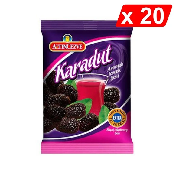 Altıncezve Karadut Aromalı İçecek Tozu 250 Gr - 20Lİ PAKET ürün görseli 1