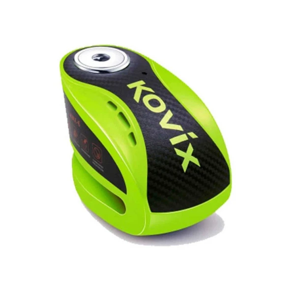 Kovıx Knx6-Fg Alarmlı Disk Kilit Yeşil ürün görseli 1