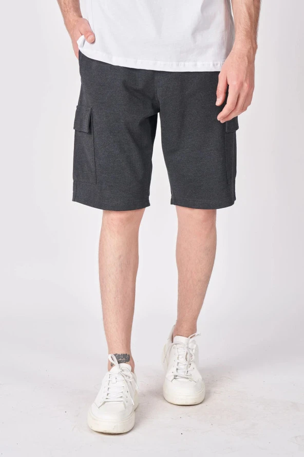 Erkek Oversize Bermuda - Resim 5