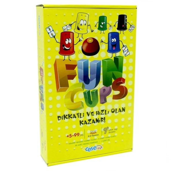 Fun Cups Bardak Oyunu ürün görseli 1