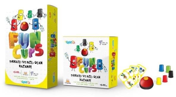 Fun Cups Bardak Oyunu - Resim 3