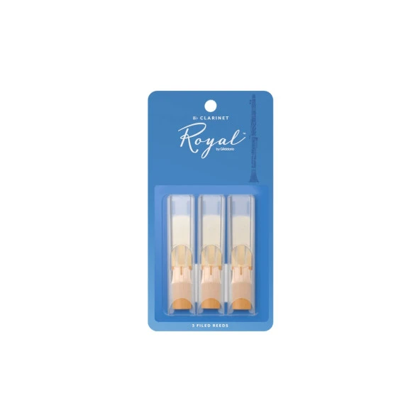 RICO RCB0330 ROYAL Bb KLARNET KAMIŞI (3LÜ PAKET) NO:3 ürün görseli 1