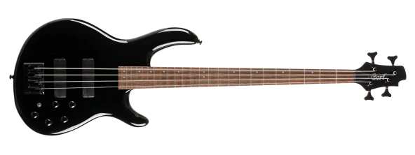CORT C4 DELUXE BK BAS GİTAR, 4 TELLİ, SİYAH ürün görseli 1