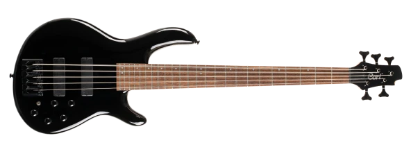 CORT C5 DELUXE BK BAS GİTAR, 5 TELLİ, SİYAH ürün görseli 1
