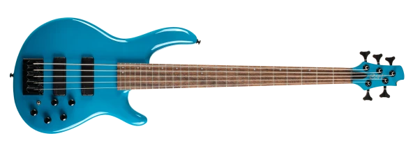 CORT C5 DELUXE CBL BAS GİTAR, 5 TELLİ, ŞEKER MAVİSİ ürün görseli 1