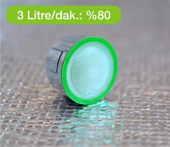 STECELL Ayretör Su Tasarruf Aparatı 3 Lü Set/ Musluk Ucu /Su Tasarruf Cihazı Made in Italy ürün görseli 1