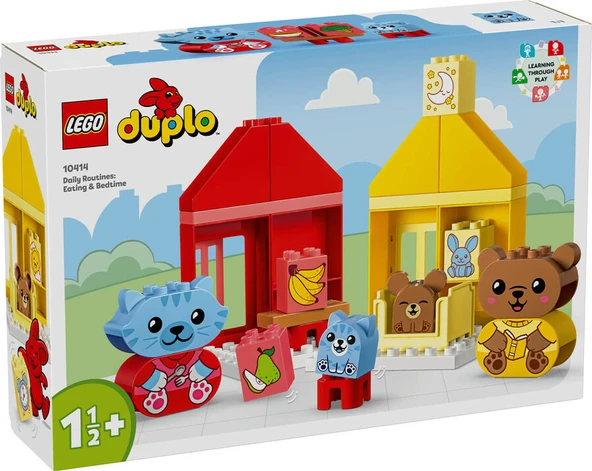 LEGO-10414 DUPLO Günlük Rutinlerim: Yemek ve Uyku Zamanı ürün görseli 1