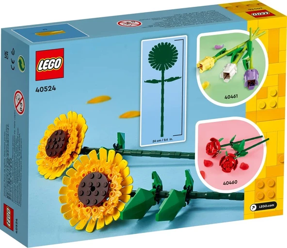 LEGO-40524 Botanicals Ayçiçeği - Resim 6