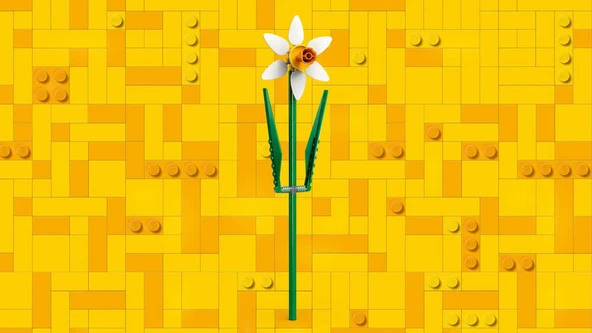 LEGO-40747 Botanicals Nergis - Resim 4