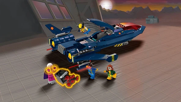LEGO-76281 Marvel X-Men X-Jet - Resim 7