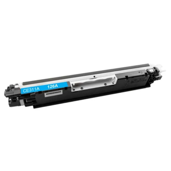 HP UYUMLU CE311A,CF351A & CANON UYUMLU CRG-729 Mavi Toner ürün görseli 1