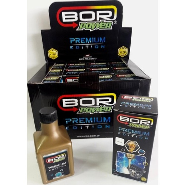 Bor Power Nnt Bor Power Premium Edition Motor Yağ Katkısı 200 ml 12 Adet (1 Koli) ürün görseli 1