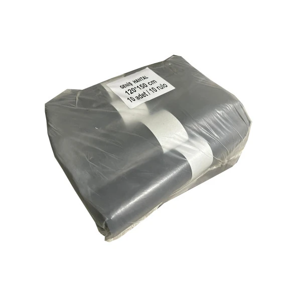 240 Litre Konteyner Çöp Torbası Poşeti / 120 x 150 Cm. / 10 Rulo / 800 Gr. ürün görseli 1