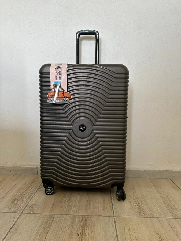 Valiz Seti Üçlü Abs  Füme ürün görseli 1