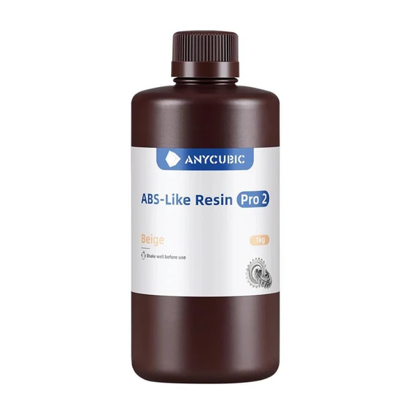 Anycubic ABS Like Resin Pro 2 UV Reçine 1Kg Bej ürün görseli 1