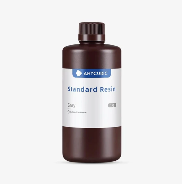 Anycubic Standart UV Reçine 1Kg Gri ürün görseli 1