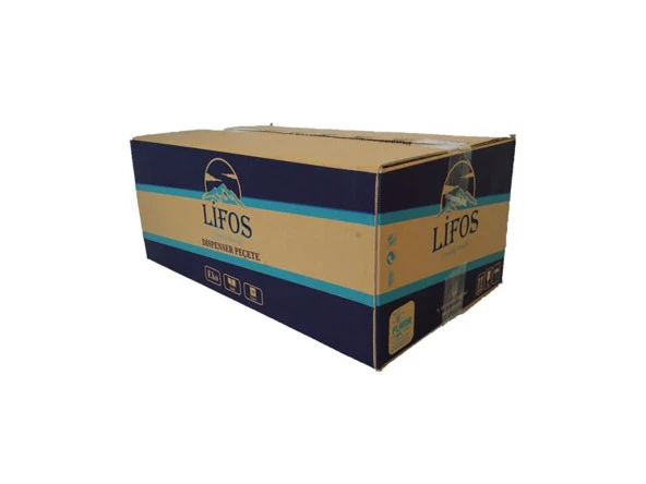 Lifos Dispenser Kağıt Havlu - Z Katlama - 2 Kat - 150 Adetlik 12 Paket / Koli ürün görseli 1