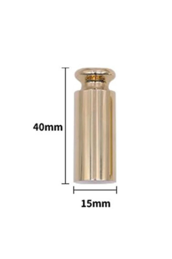 Mühürcüm Boş Mum Mühürü Pirinç Silindir Sütun Damga 15x40 mm R5799PH1540 ürün görseli 1