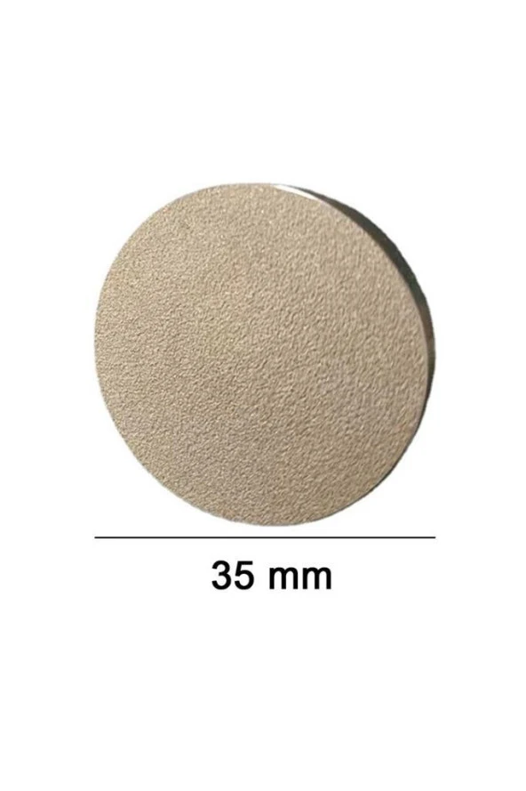 Mühürcüm Mühür Mumu Damga 35 mm Yuvarlak Kumlu Boş Pirinç Kafa + Ahşap Sap R5799K35 ürün görseli 1