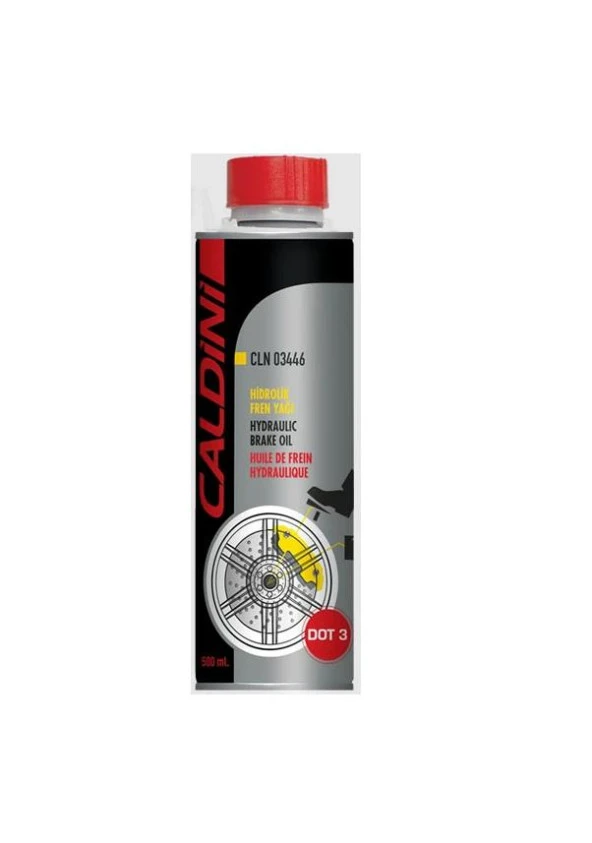 Caldini Hidrolik Fren Yağı Dot3 500 ml CLN 03446 ürün görseli 1